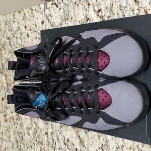 Air Jordan 7 Retro (Grey, black, maroon)